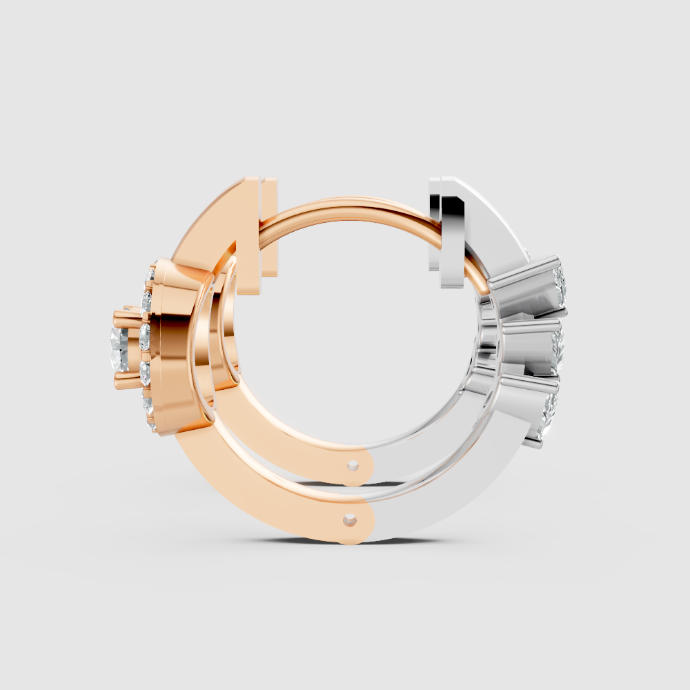 Selene Glow Dual Earrings