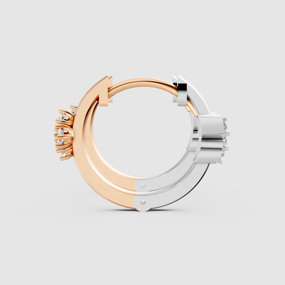 Isolde Charm Dual Earrings