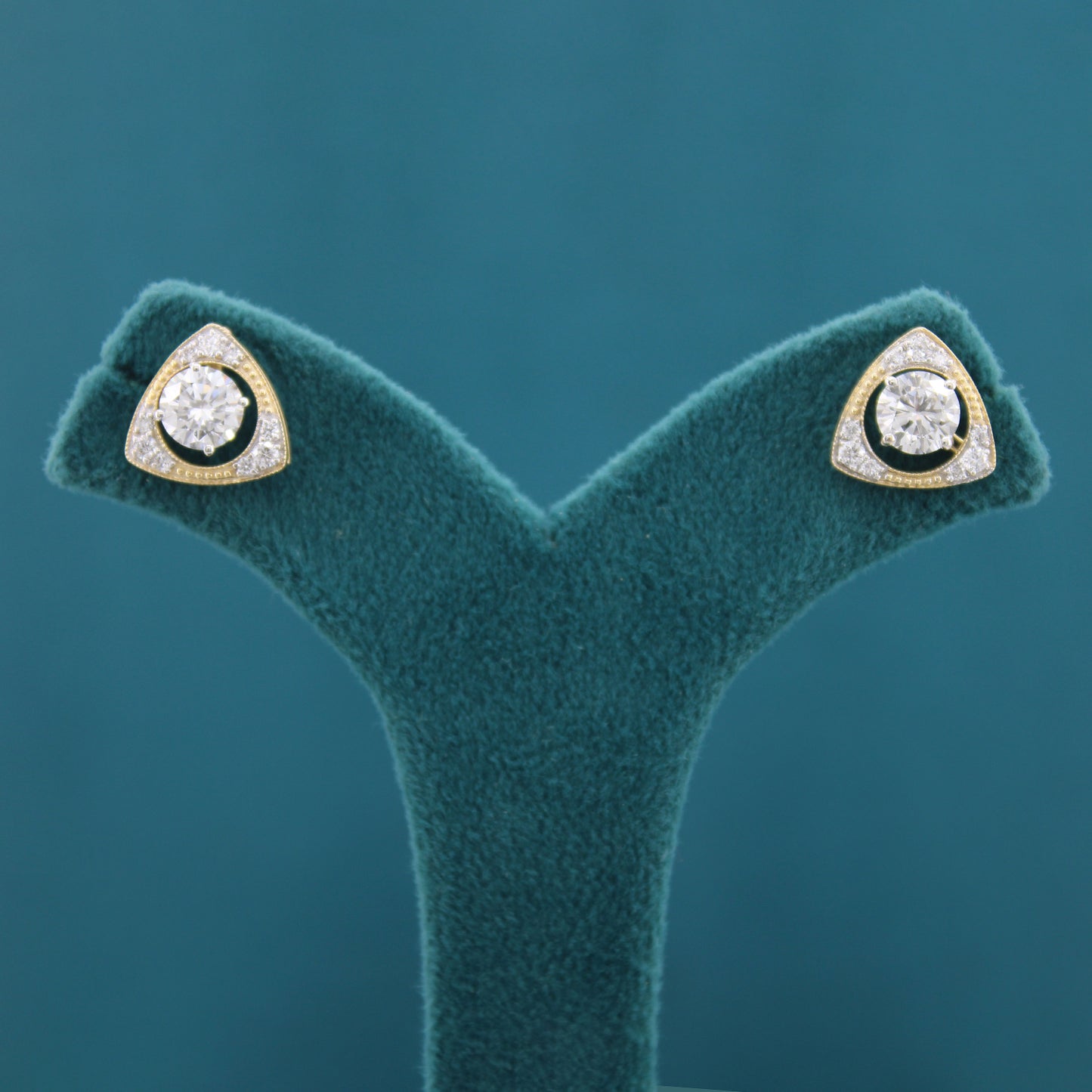 Calla Wave Diamond Earrings