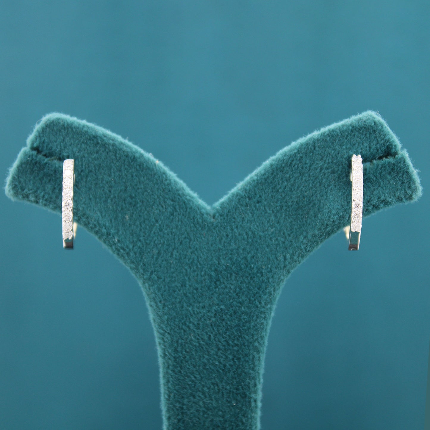 Thalia Crest Diamond Earrings