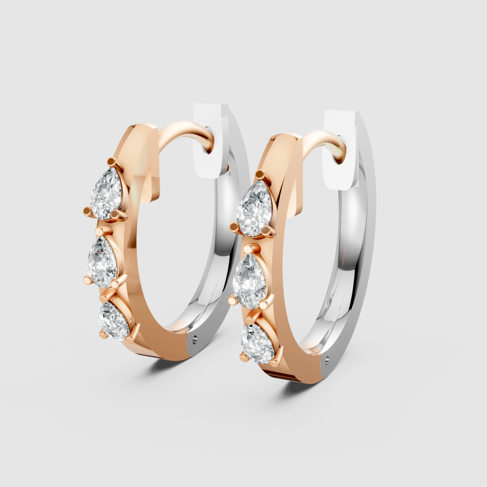 Celia Glow Dual Earrings