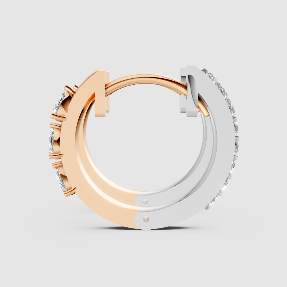 Celia Glow Dual Earrings