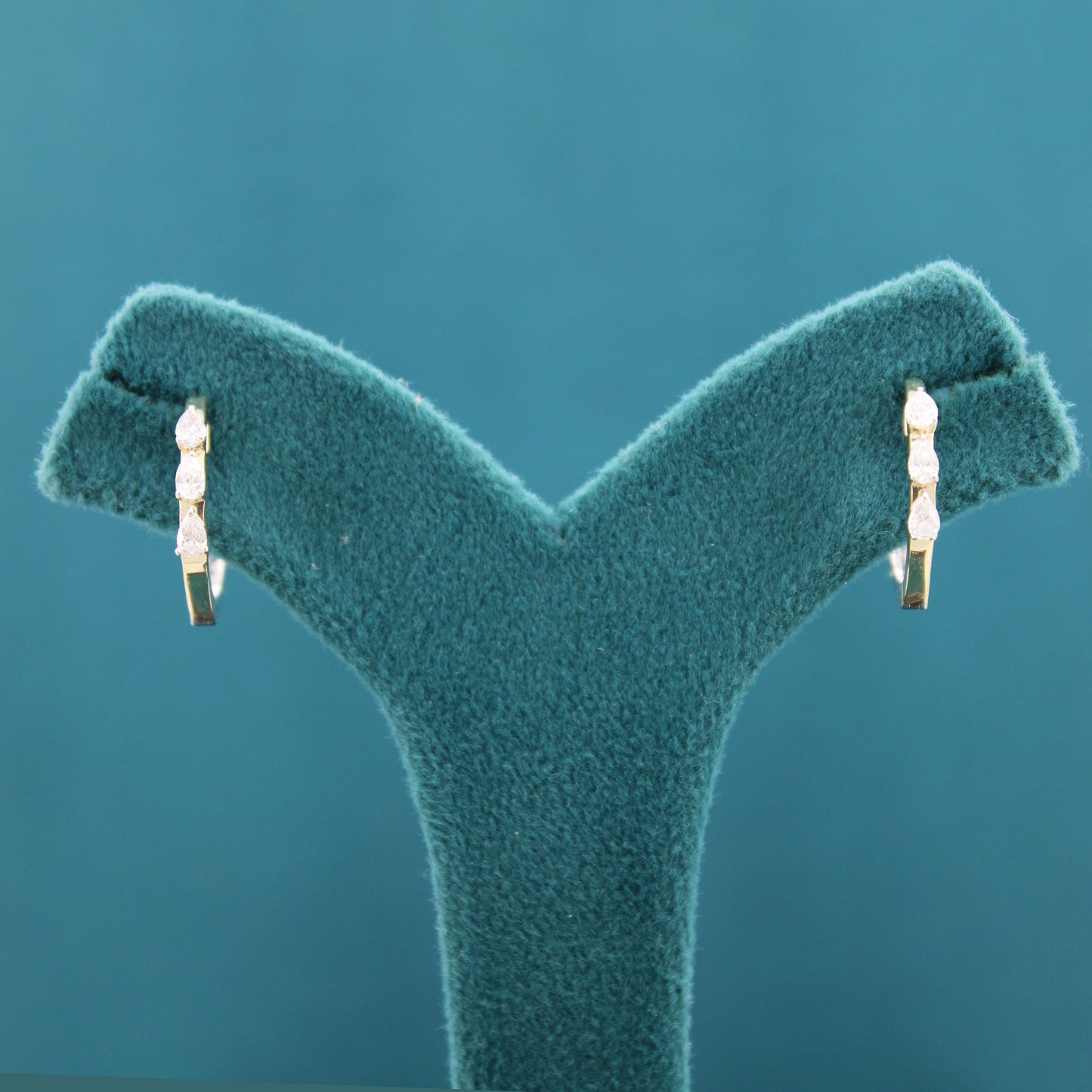 Thalia Crest Diamond Earrings