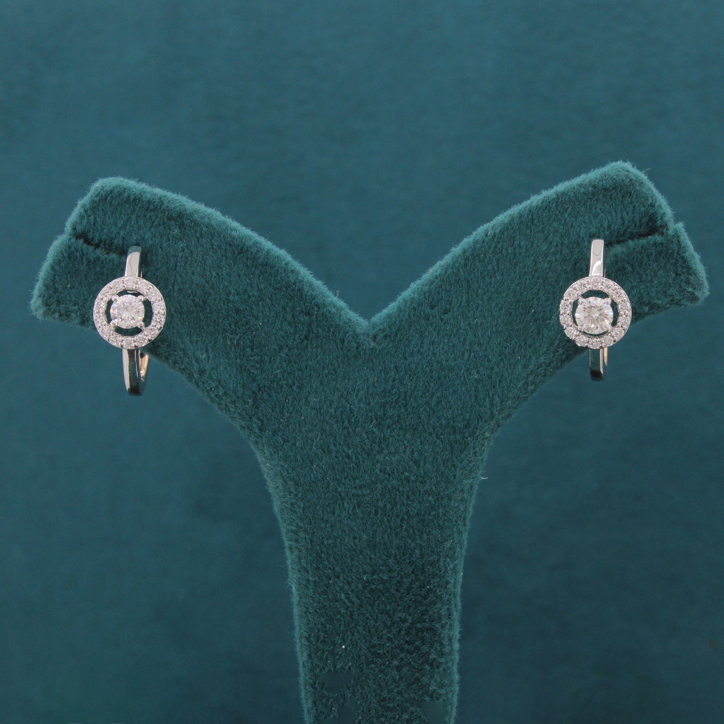 Lyona Whirl Diamond Earrings