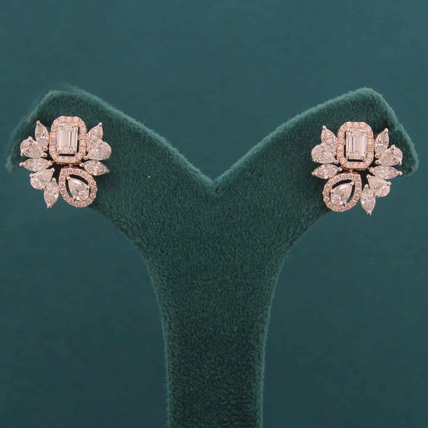 Orlina Grace Diamond Classic Earrings
