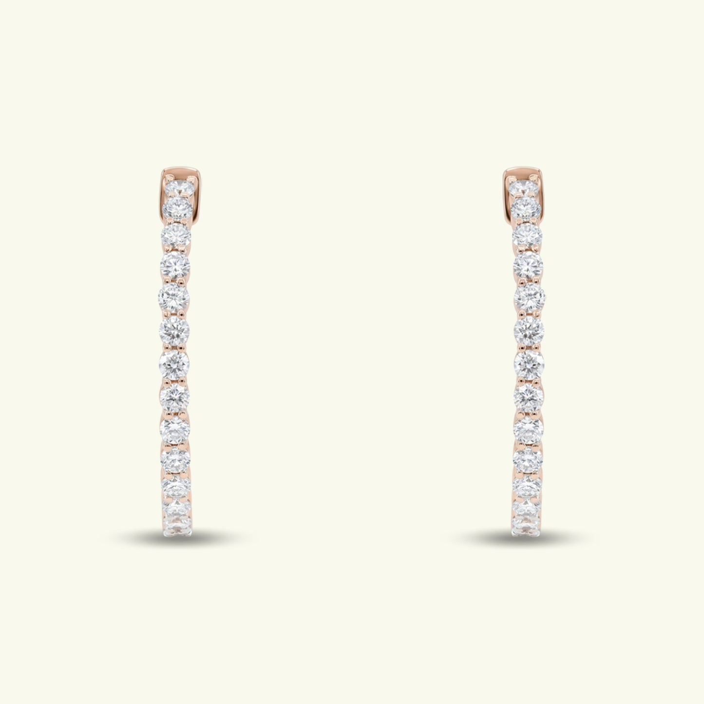 Cireth Halo Diamond Earrings