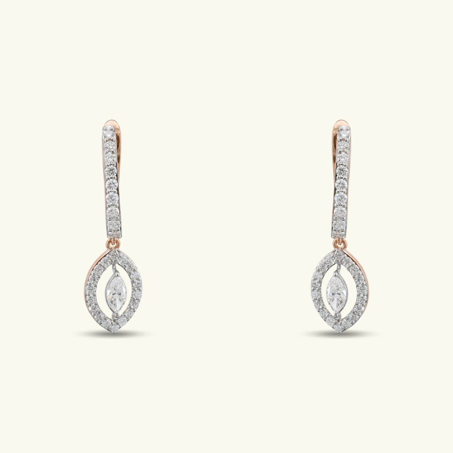 Halvessa Drop Diamond Earrings