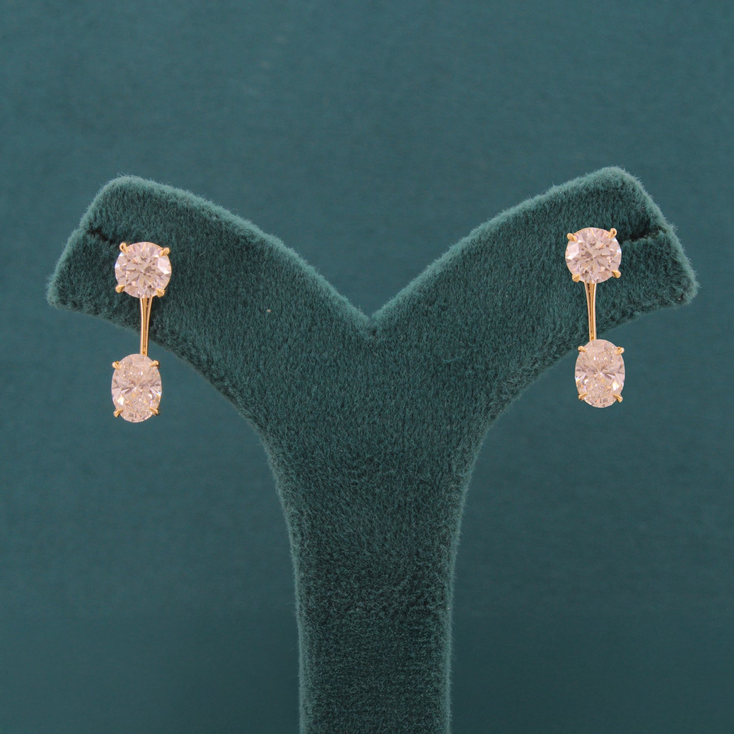 Dovira Duo Diamond Earrings