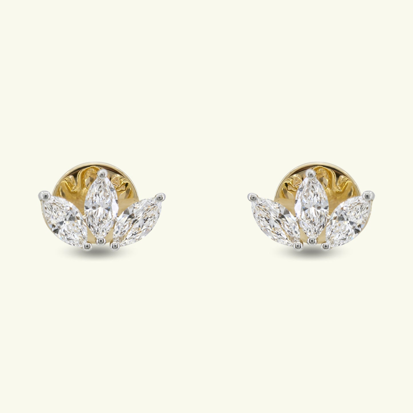 Avenor Leaf Diamond Earrings