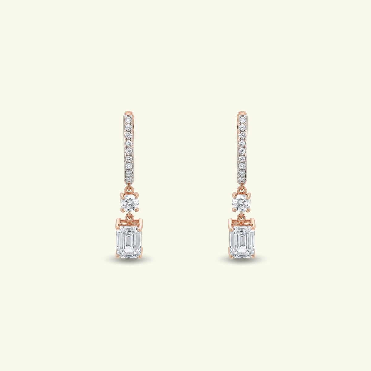 Novara Edge Diamond Earrings