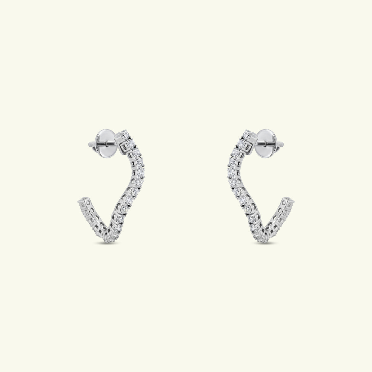 Pirouette Diamond Earrings