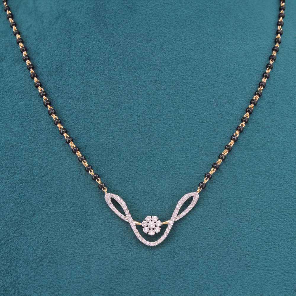 Nehara Bloom Diamond Mangalsutra