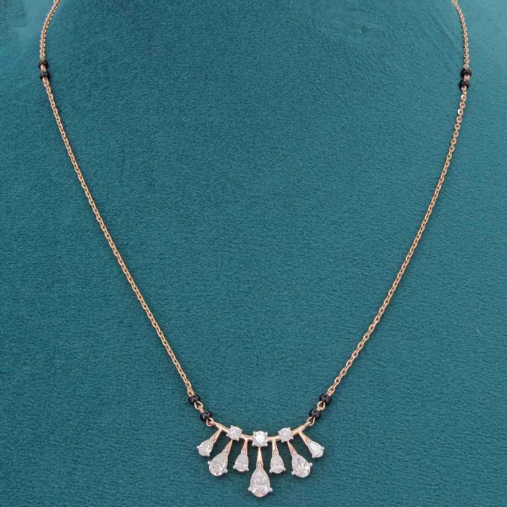 Miraya Gleam Diamond Mangalsutra