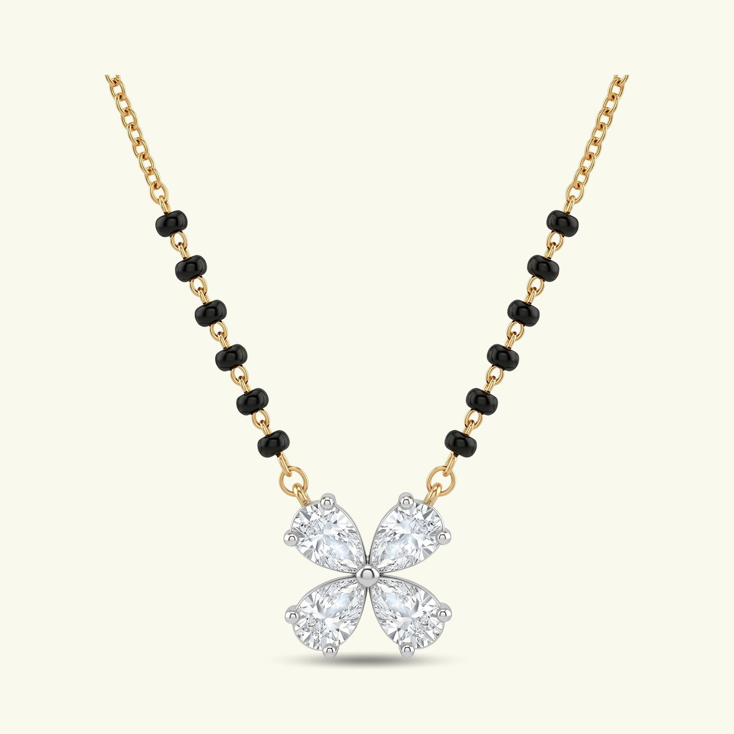 Tanaya Gleam Diamond Mangalsutra