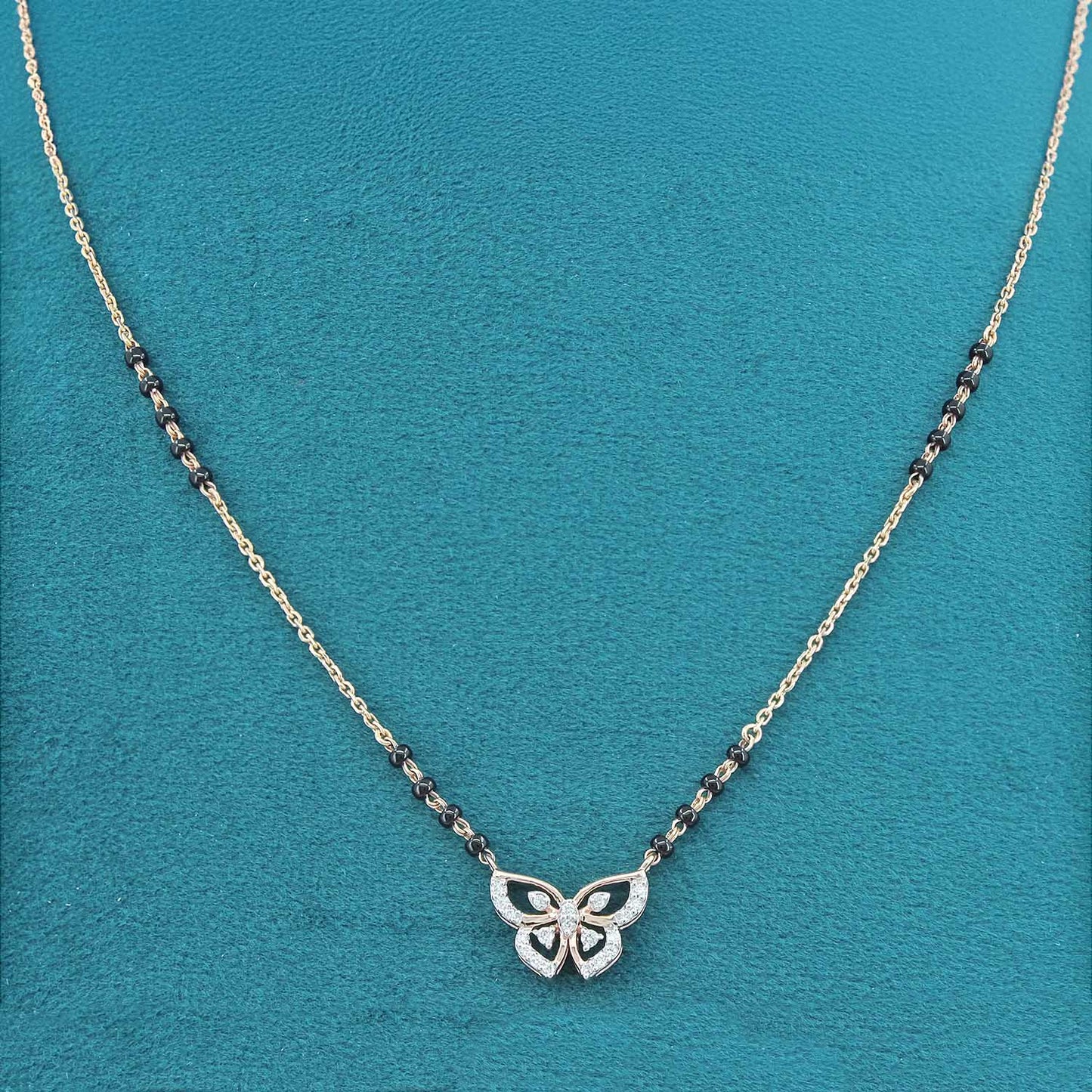 Firefly Icon Crest Diamond Mangalsutra