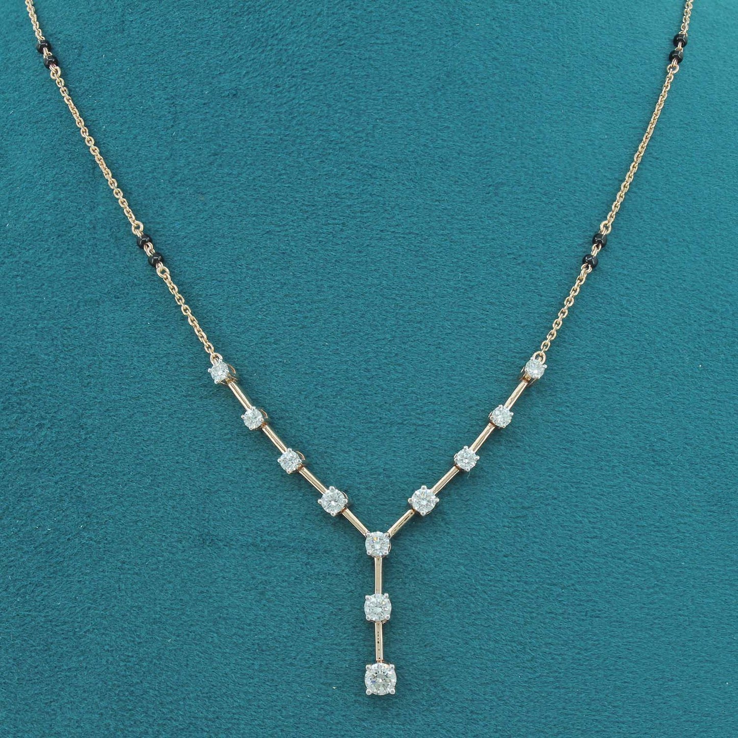 Sairya Rise Diamond Mangalsutra