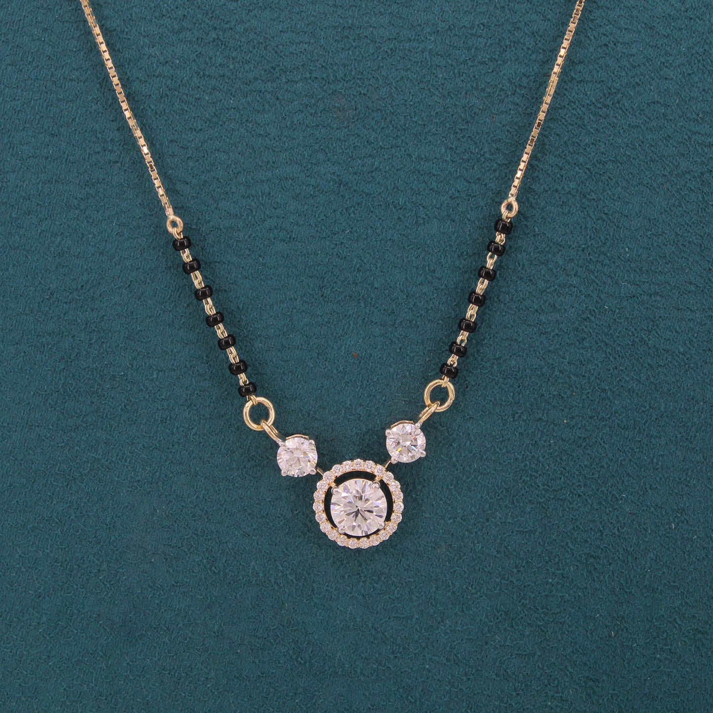 Selvani Ring Diamond Mangalsutra