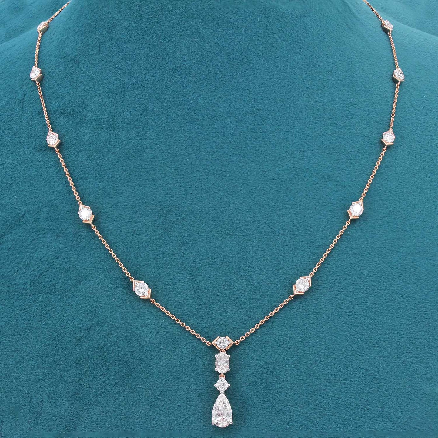 Amira Diamond Single Line Necklace