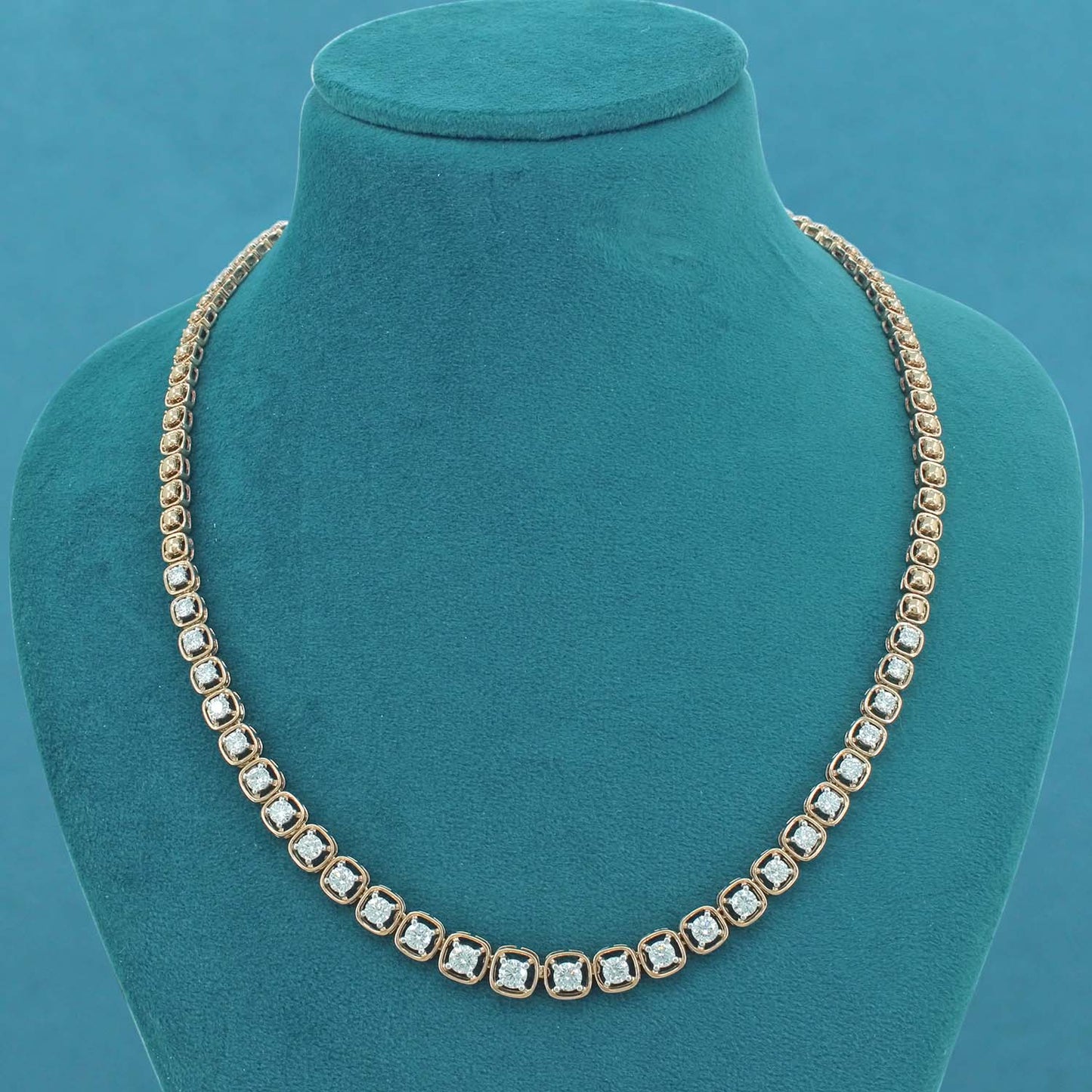 Rivaa Diamond Single Line Necklace