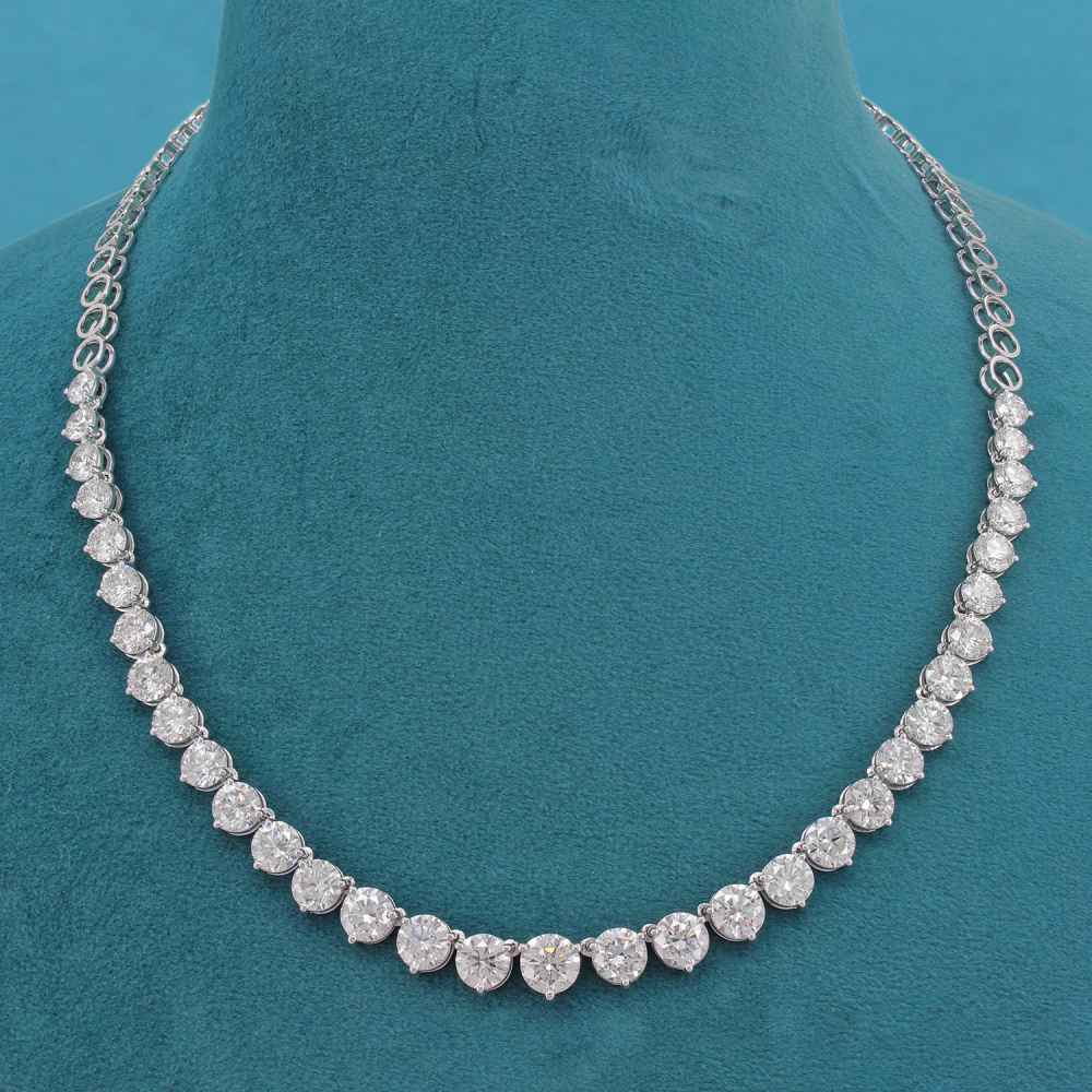 Eliah Diamond Single Line Necklace