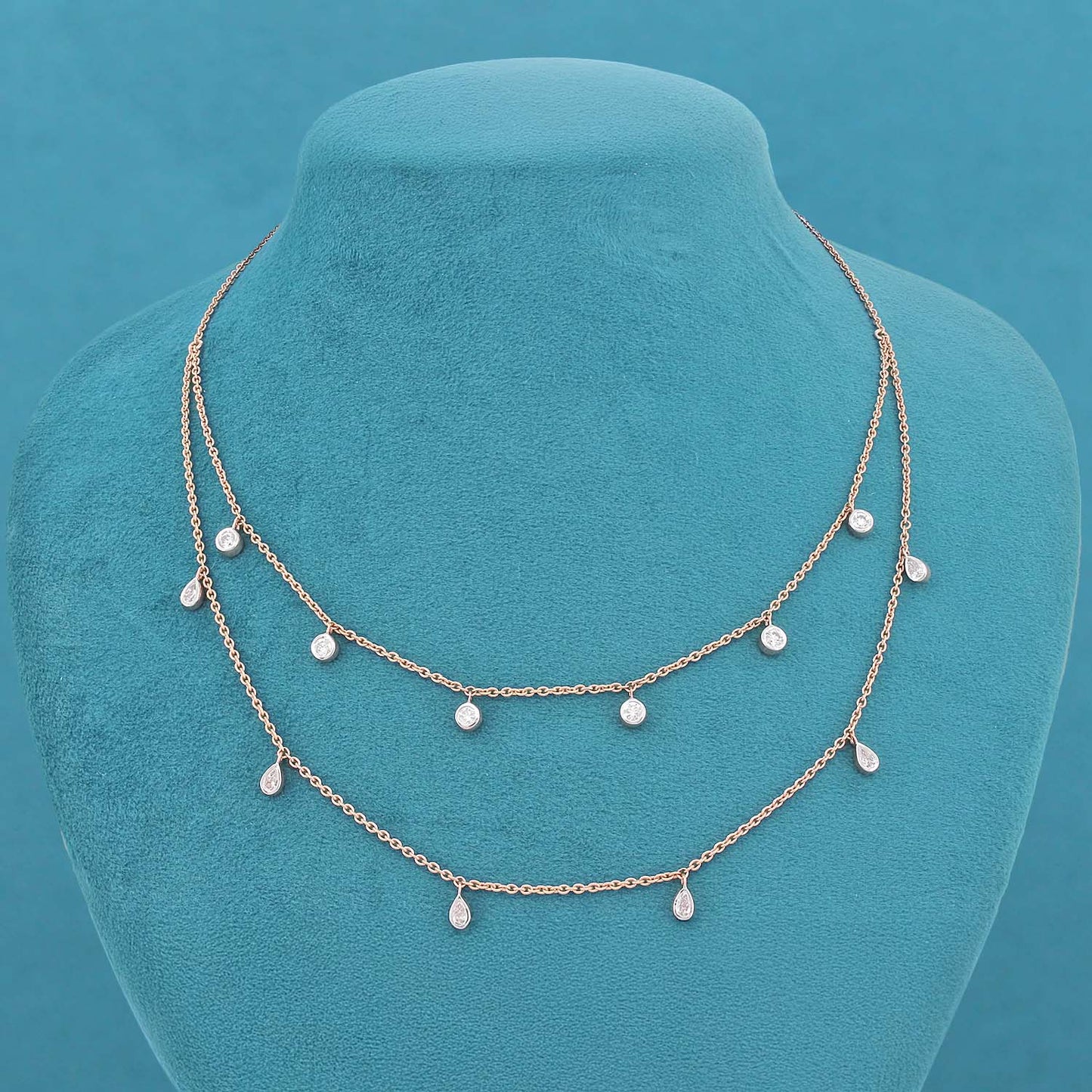 Lior Diamond Multi-Layered Necklace
