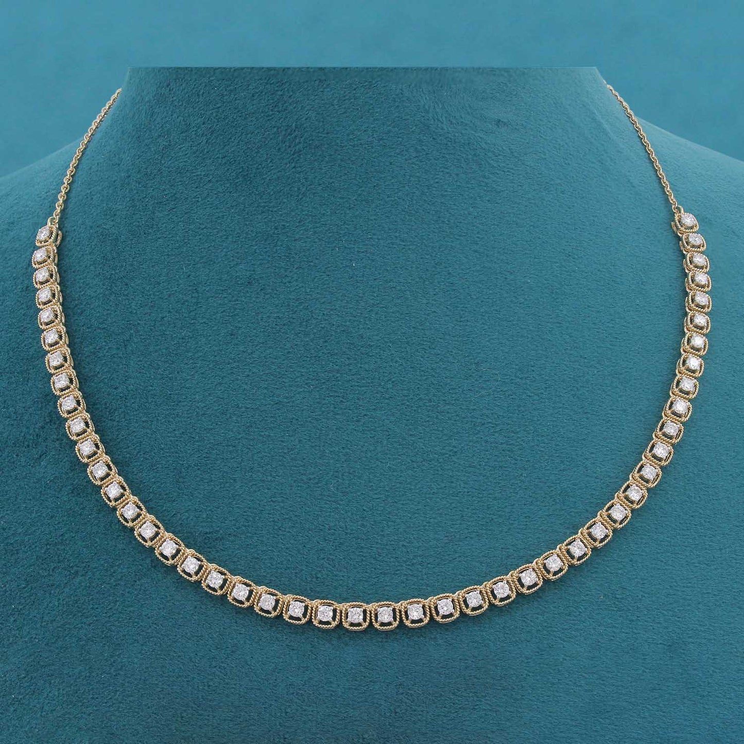 Kaira Diamond Single Line Necklace