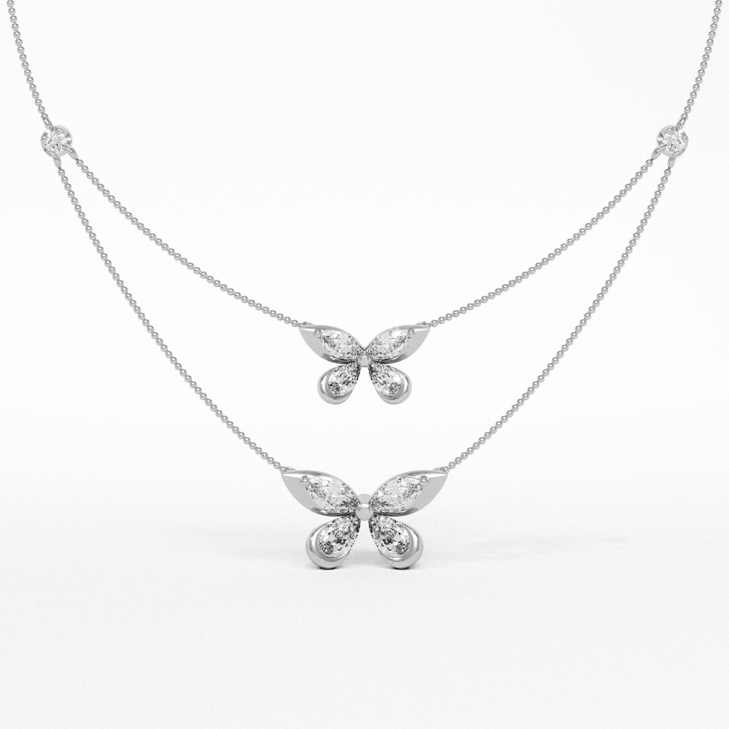 Aritha Icon Diamond Layer Necklace