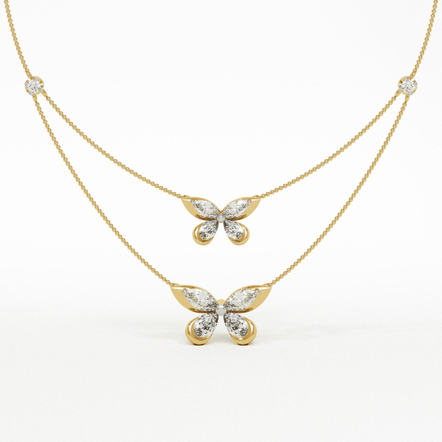 Aritha Icon Diamond Layer Necklace