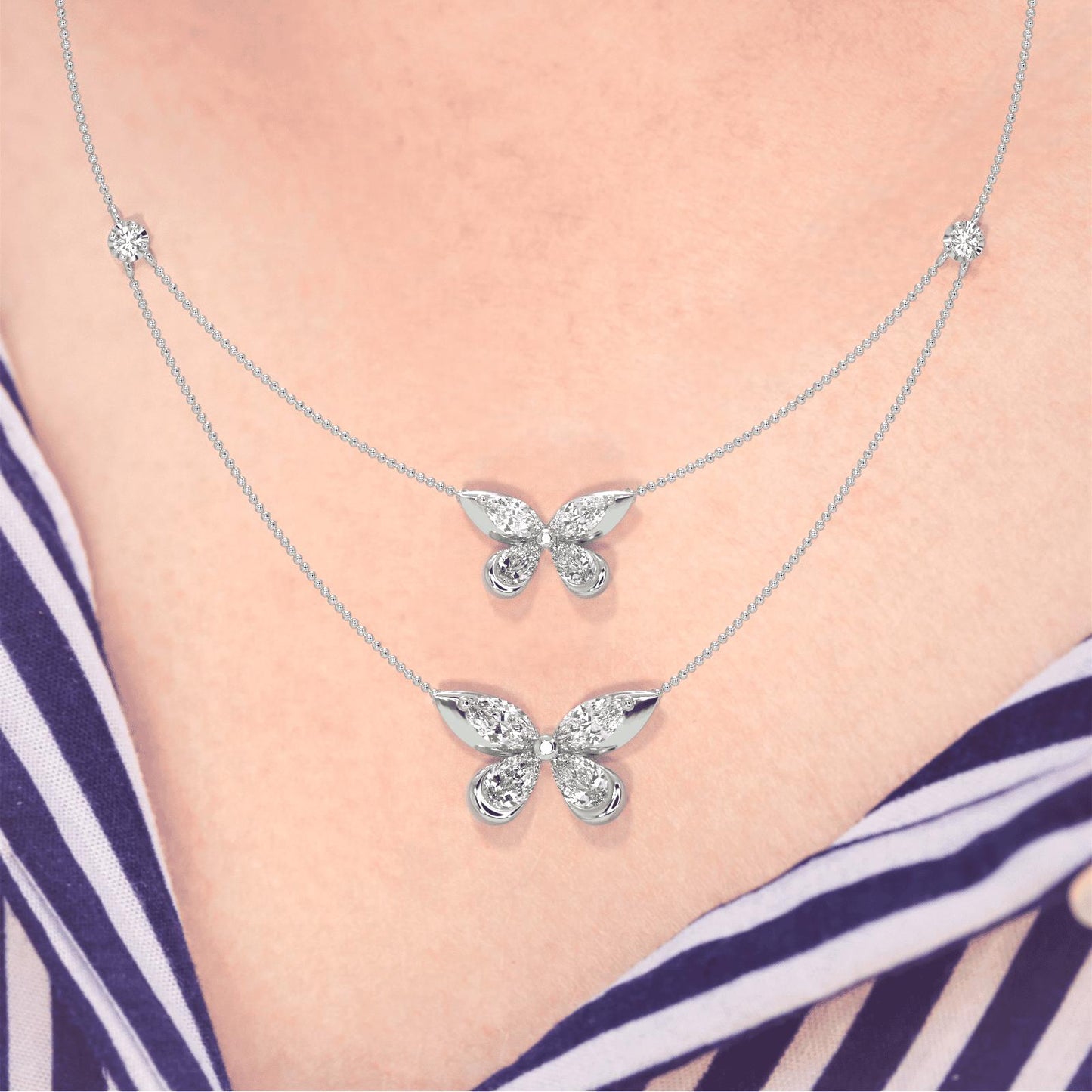 Aritha Icon Diamond Layer Necklace