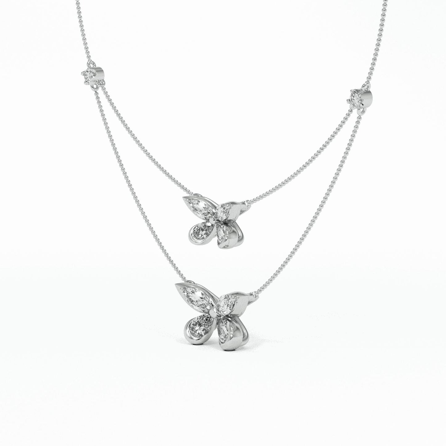 Aritha Icon Diamond Layer Necklace
