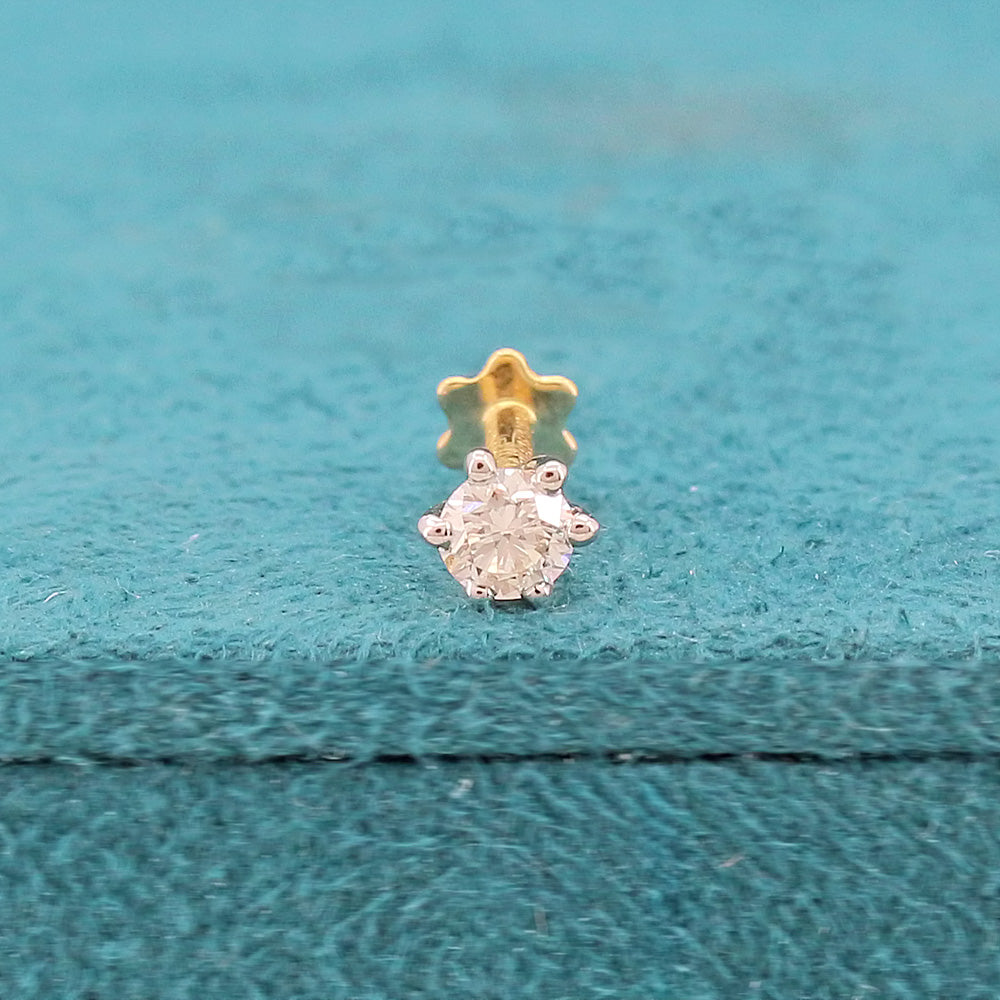 Vira Star Diamond Nose Pin