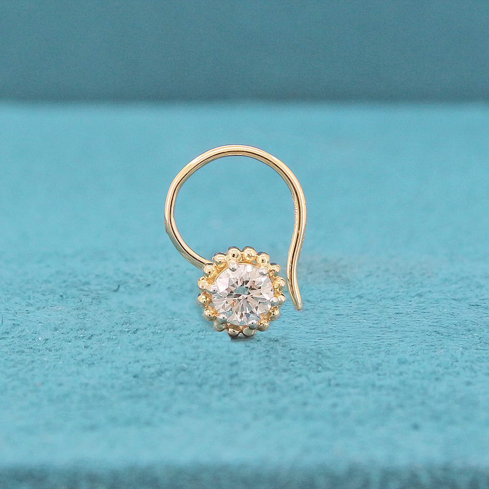 Leya Nakshatra Diamond Nose Pin