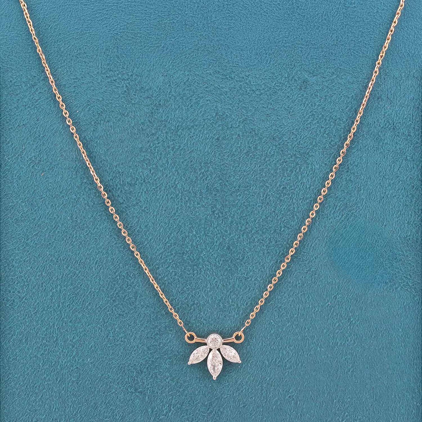 Averin Glow Diamond Pendant and Chain