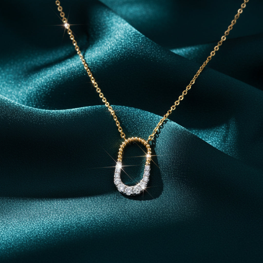 Miren Diamond Pendant and Chain