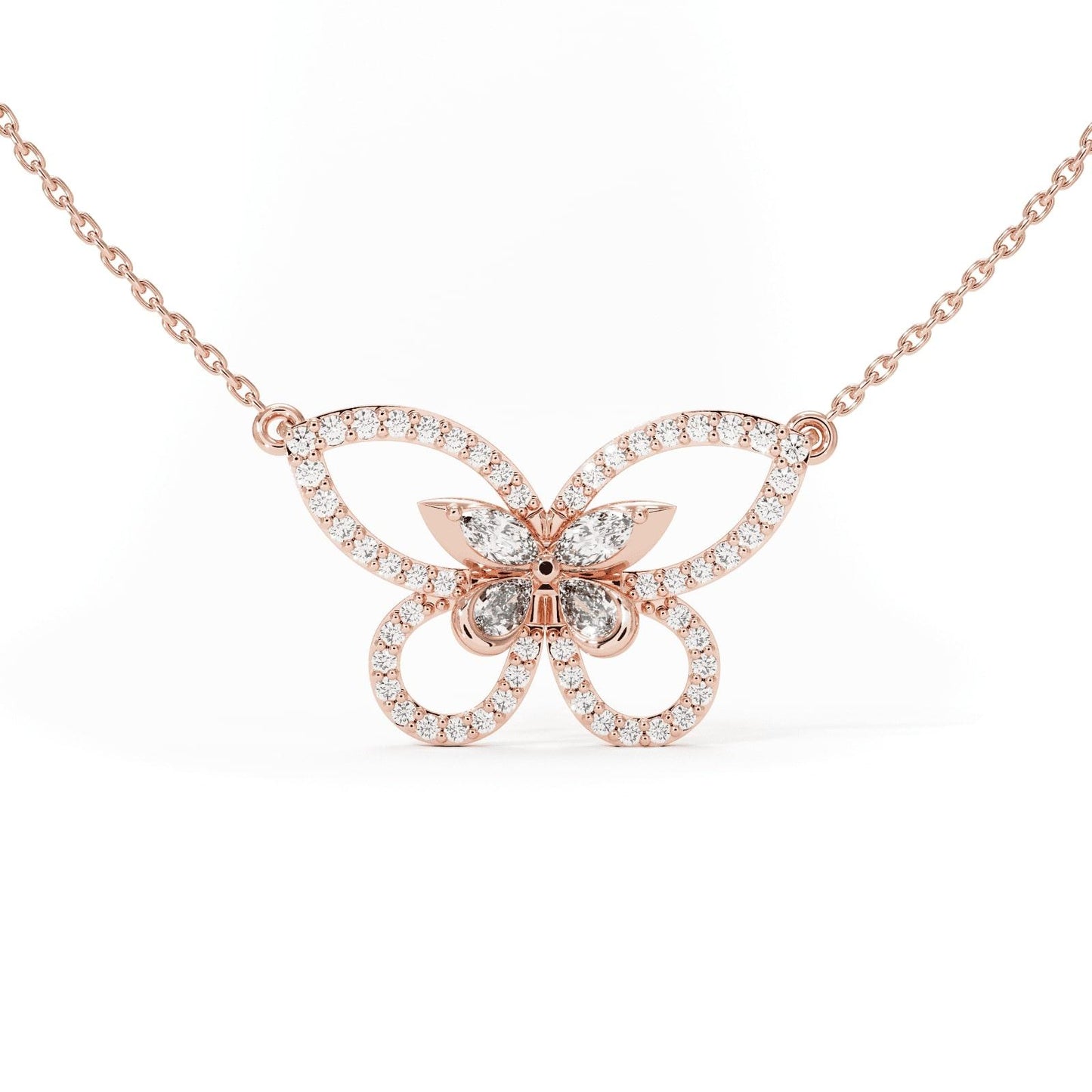 Drift Diamond Pendant and Chain