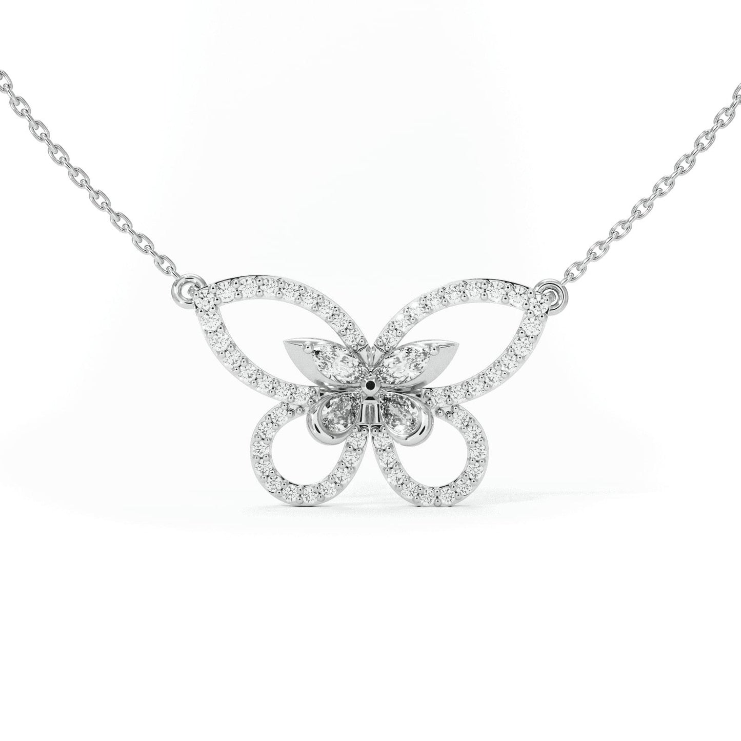 Drift Diamond Pendant and Chain