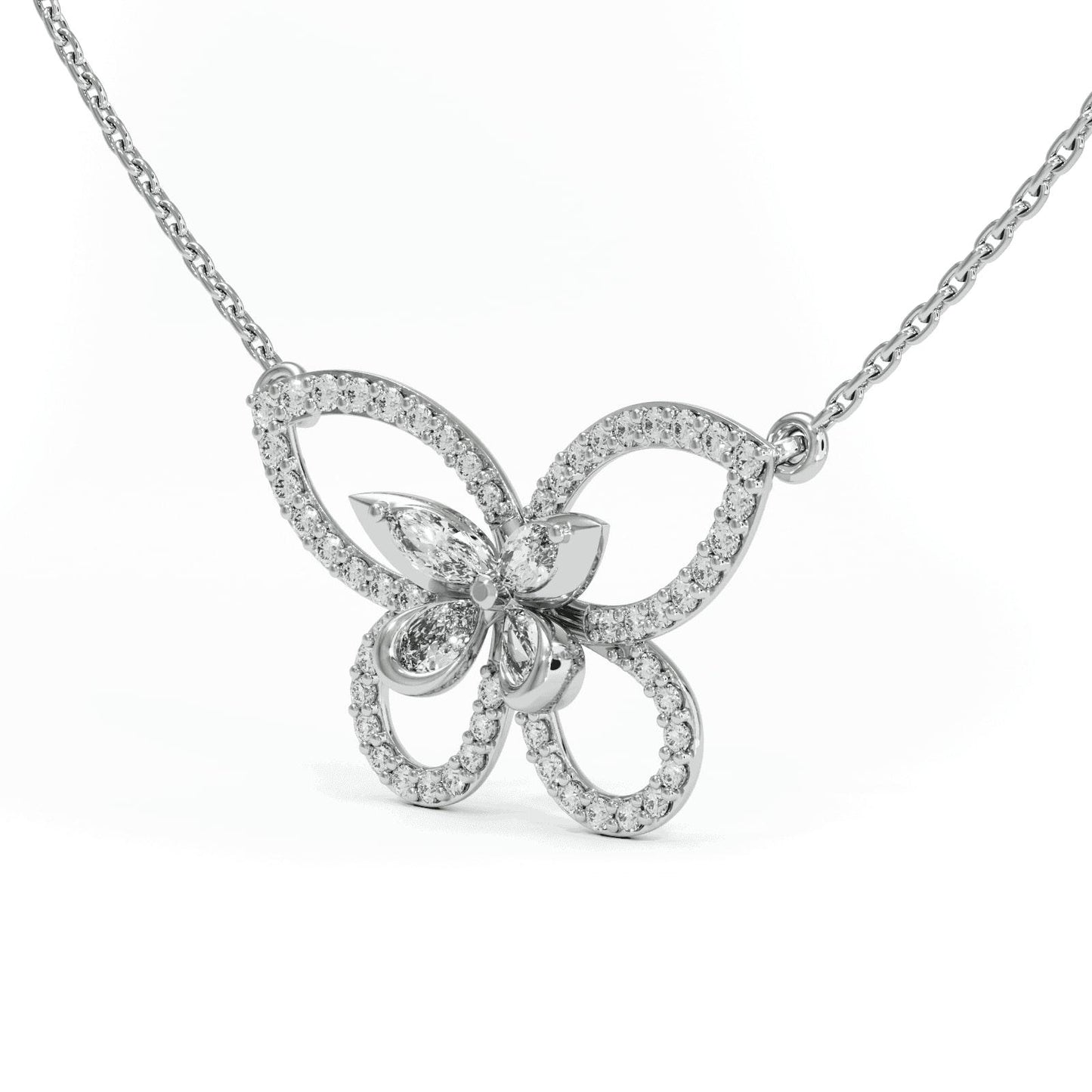 Drift Diamond Pendant and Chain