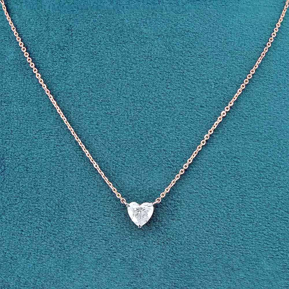 Tiana Bloom Diamond Pendant with chain