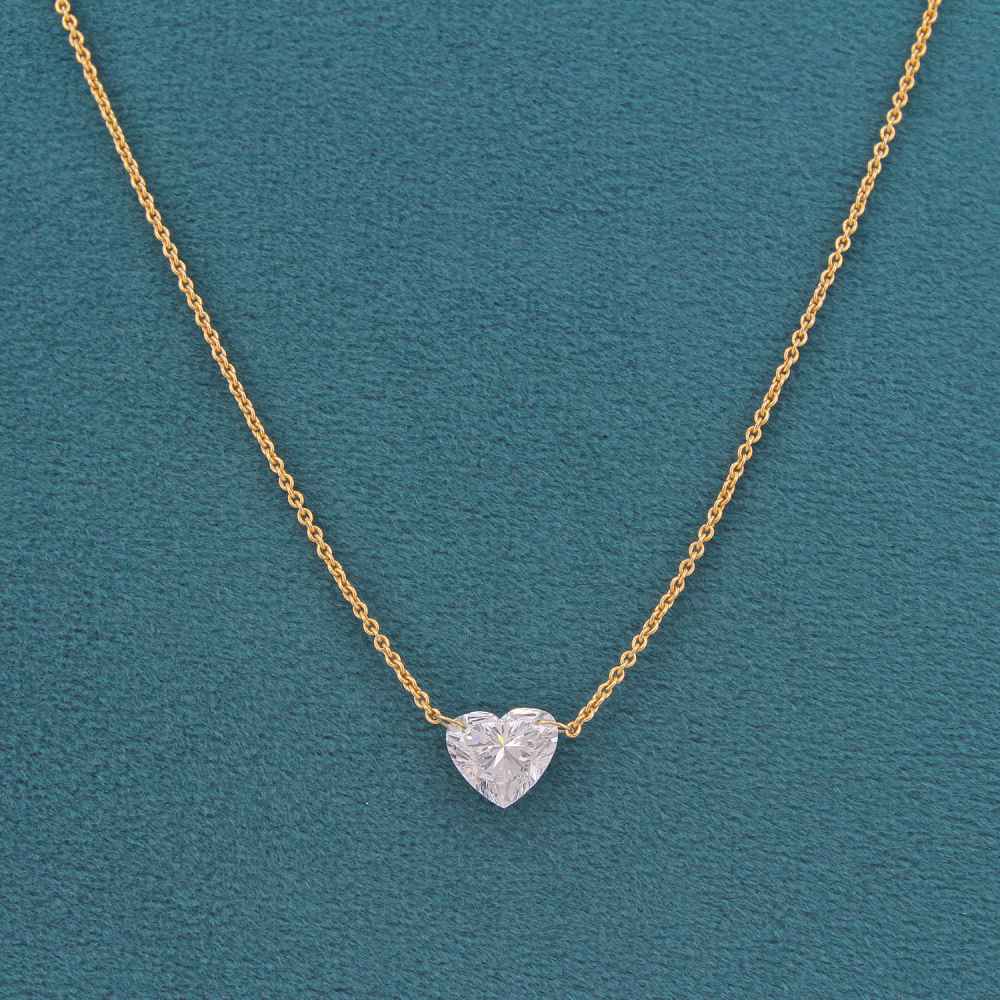 Nivya Bloom Diamond Pendant with chain