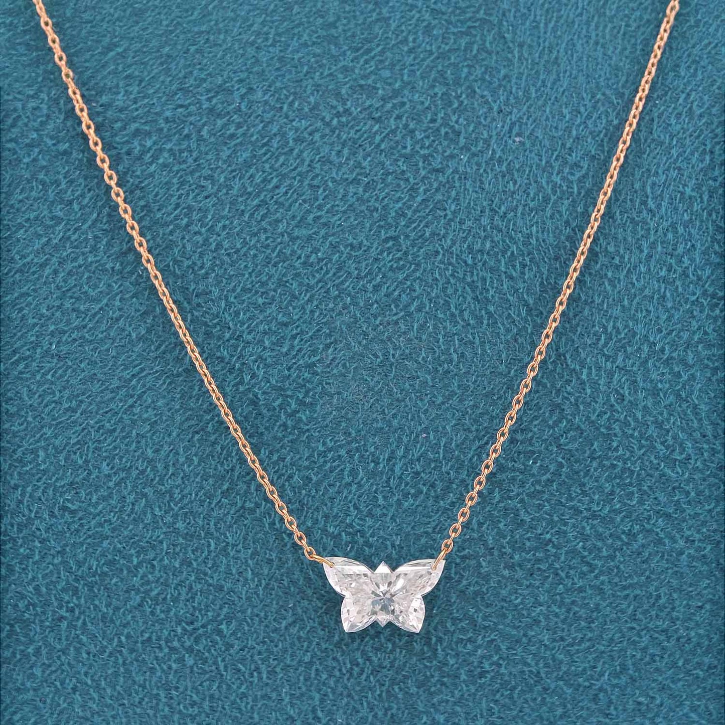 Firefly Icon Diamond Pendant with Chain