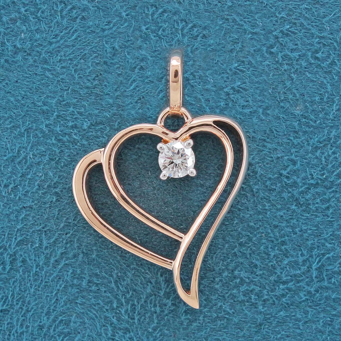 Taryna Solitaire Diamond Pendant