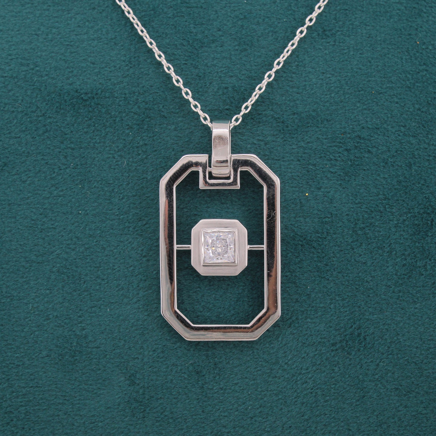 Zayth Diamond Mens Pendant