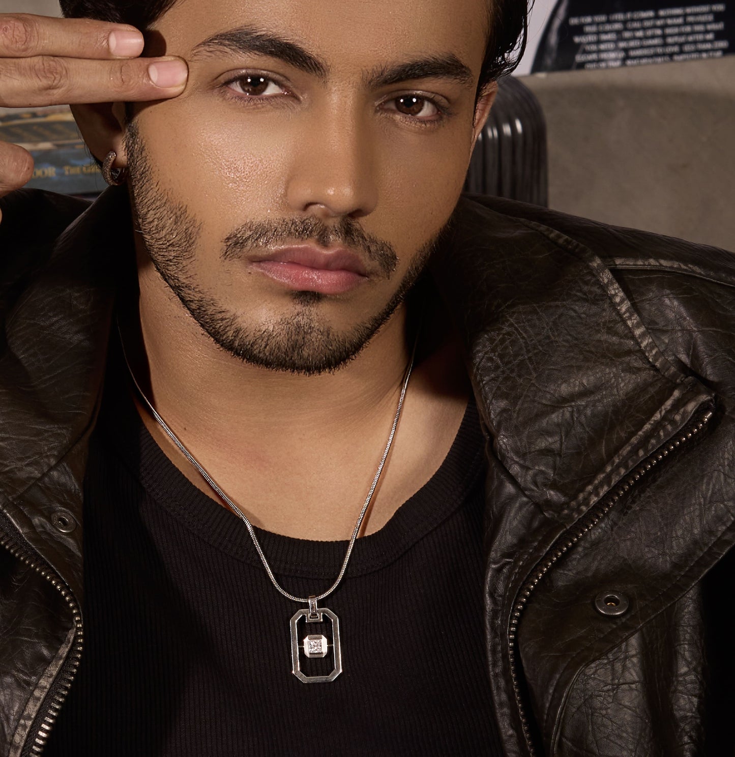 Zayth Diamond Mens Pendant