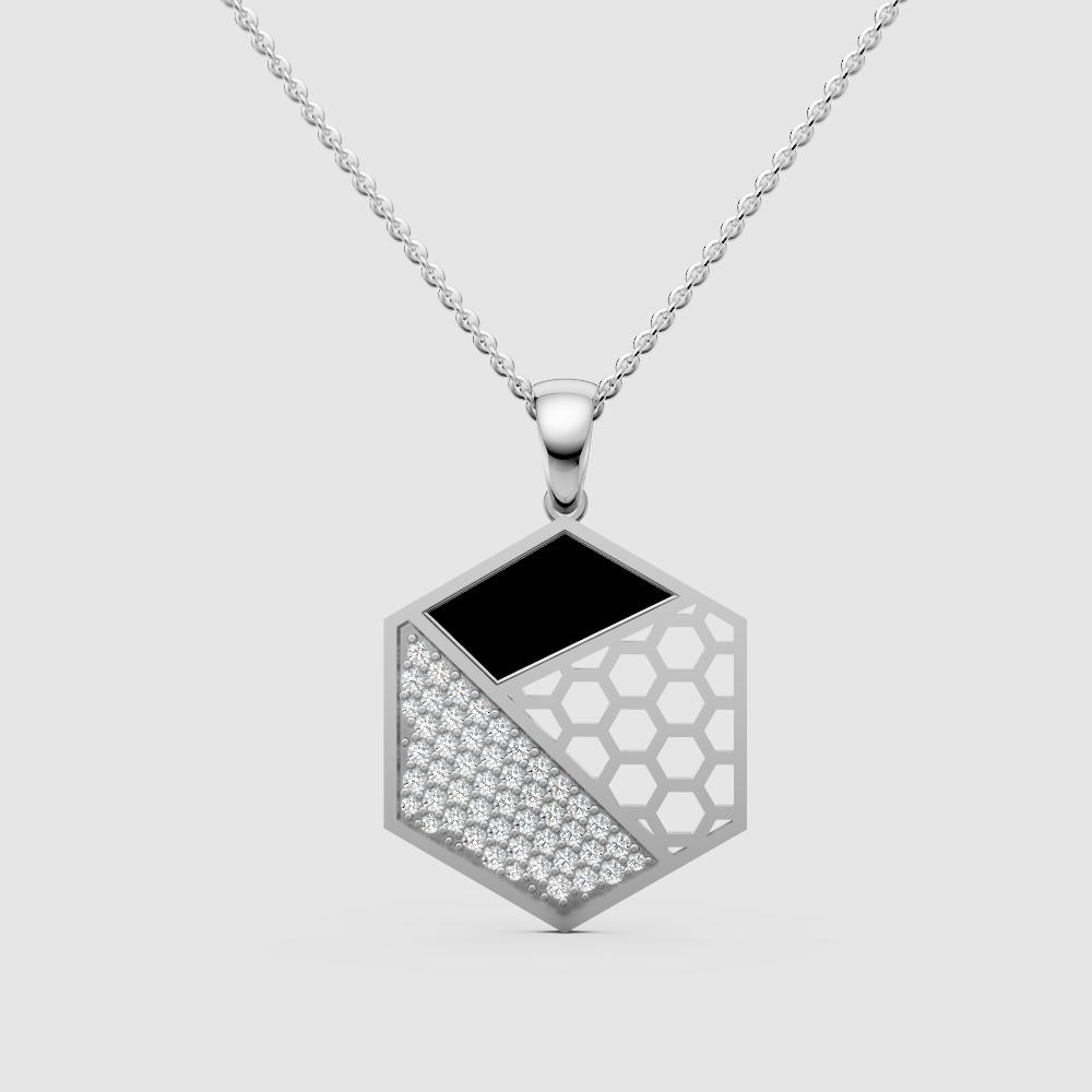 Bravin Diamond Mens Pendant