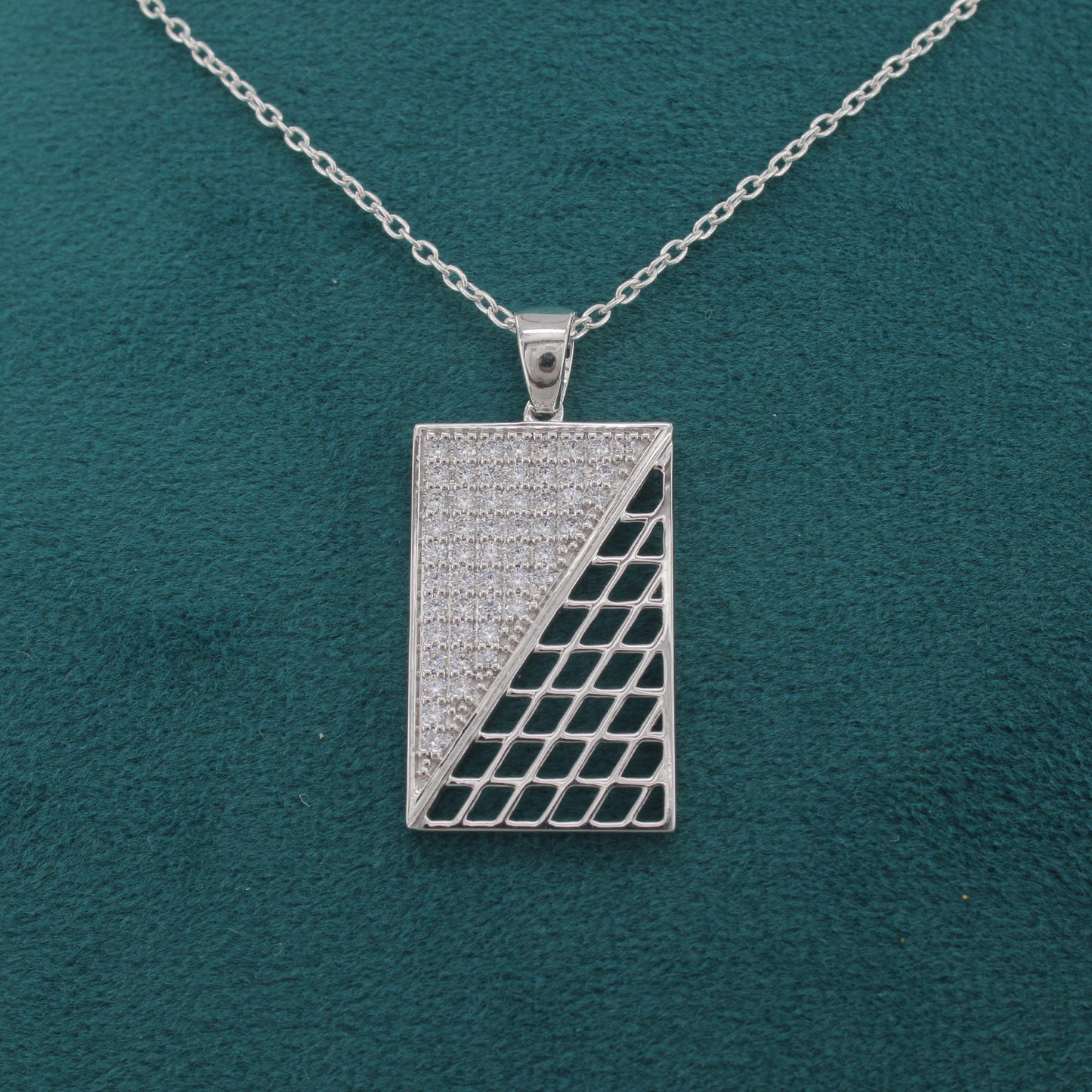 Roselle Veil Diamond Pendant