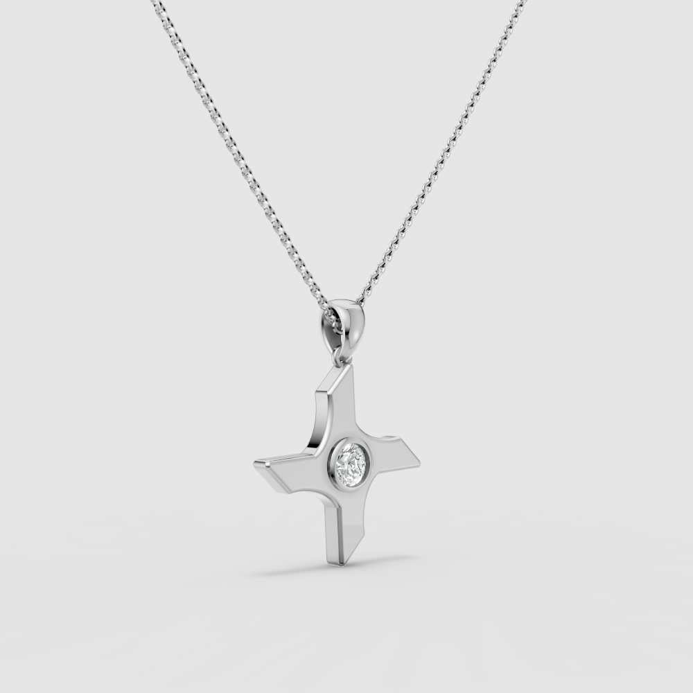 Oryas Diamond Mens Pendant