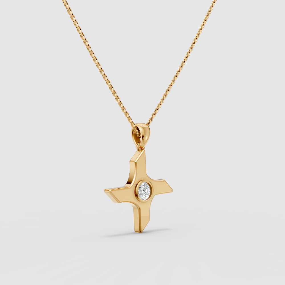 Oryas Diamond Mens Pendant