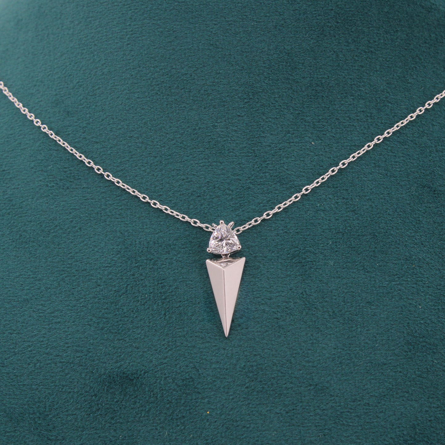 Halven Diamond Mens Pendant