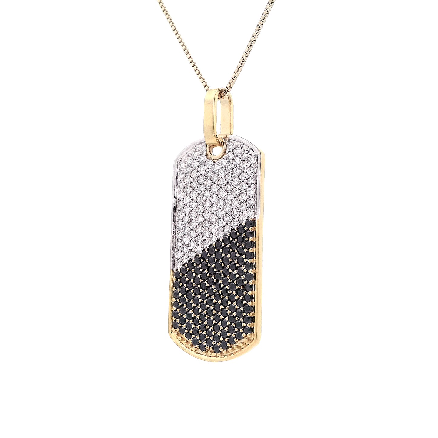 Rylan Modern Mens Diamond Pendant