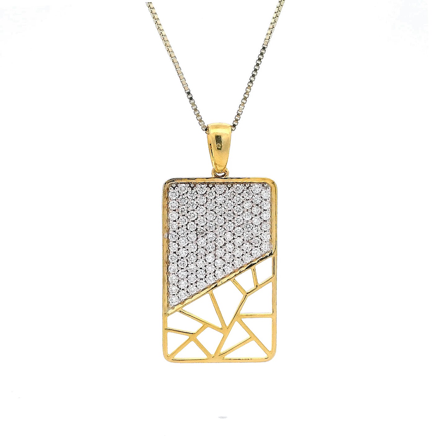 Orionis Modern Mens Diamond Pendant